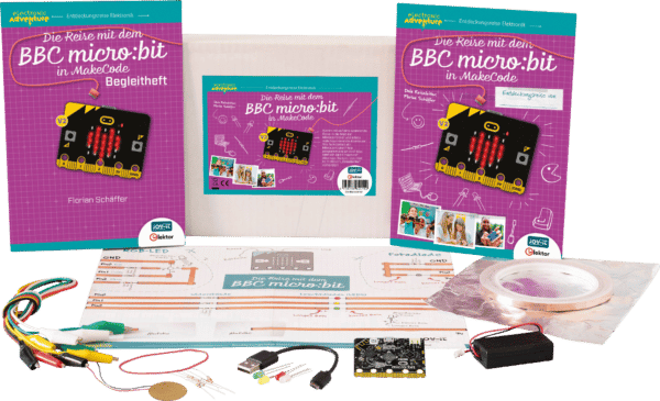 BBC EDU SET - BBC Micro:Bit V2 - Education Set ''Die Reise mit dem micro:bit V2