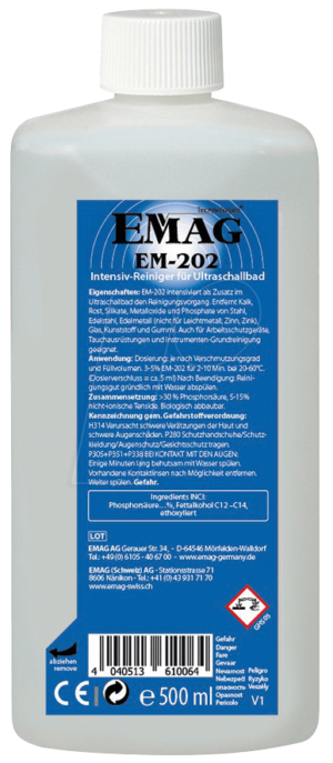 EMAG EM202 - Ultraschall-Reinigungskonzentrat
