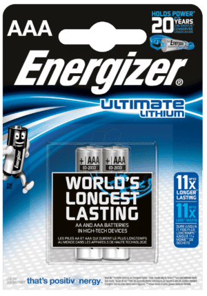 EN UL 2XAAA - Lithium Batterie