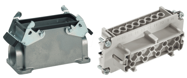 HBE 16 B SGR M25 - EPIC® H-BE 16 - 16+PE - Buchse