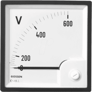 EQB 72-250V - Dreheisen-Messwerk 0-250 V