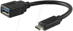 EQUIP 133455 - USB Type-C Stecker zu Typ A Buchse