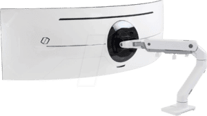 ET 45-647-216 - Ergotron HX Monitor Arm mit HD-Gelenk - Tischhalterung WS