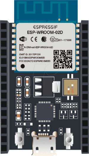 ESP8266DEVKITC02 - Entwicklungsboard ESP-WROOM-02D