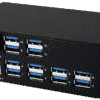 EXSYS EX-1112 - 12 Port USB 3.0 / 3.1 Metall HUB