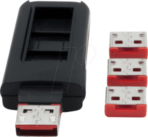 EXSYS EX-1114-R - USB-A-Port Schloss (1x Schlüssel