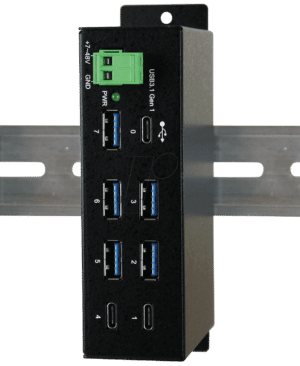 EXSYS EX-1196 - 7 Port USB 3.0/3.1 Metall HUB