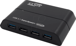 EXSYS EX-1225 - USB 3.1 4-Port Hub