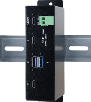EXSYS EX-1274HMV - USB 3.1 Metall Hub 4 port