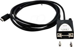 EXSYS EX-2311-2F - EXSYS Kabel USB-C zu 1S seriell RS-232 Bu. 1