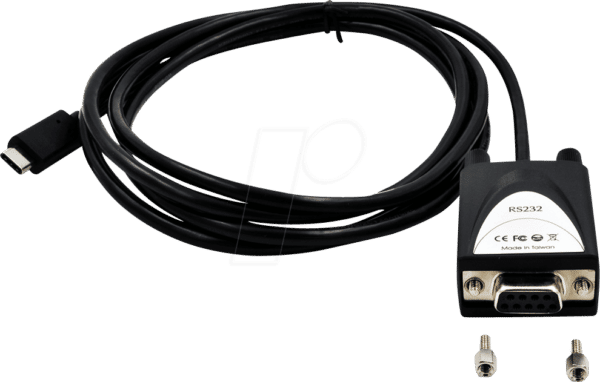 EXSYS EX-2311-2F - EXSYS Kabel USB-C zu 1S seriell RS-232 Bu. 1