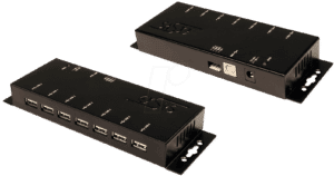 EXSYS EX-1178 - USB 2.0 7-Port Metall Hub mit Netzteil