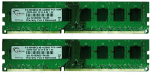 F310600CL9D8GBNT - 8 GB DDR3 1333 CL9 G.Skill 2er Kit