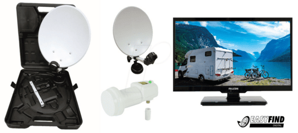 FALCON 3211 - Camping SatTV-Set