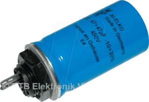 ELKO ZENTR 2X47U - Elko für Röhrentechnik