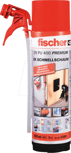 FD 053081 - 2K-Schnellmontageschaum PU 400 Premium