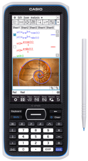 CASIO FX-CP400 - CAS-Grafikrechner