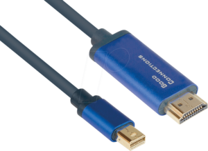 GC 4844-SF010B - Mini DP 1.4 auf HDMI 2.0 A Stecker