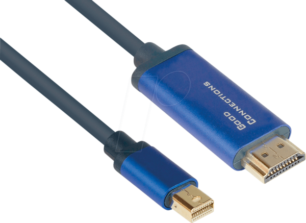 GC 4844-SF020B - Mini DP 1.4 auf HDMI 2.0 A Stecker