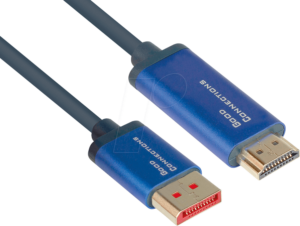 GC 4860-SF050B - DP 1.4 auf HDMI 2.0 A Stecker