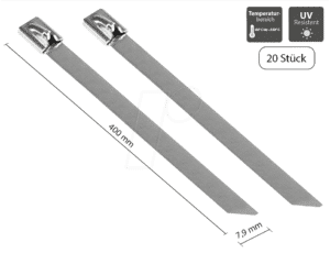 GC KAB-E40X79 - Edelstahl-Kabelbinder