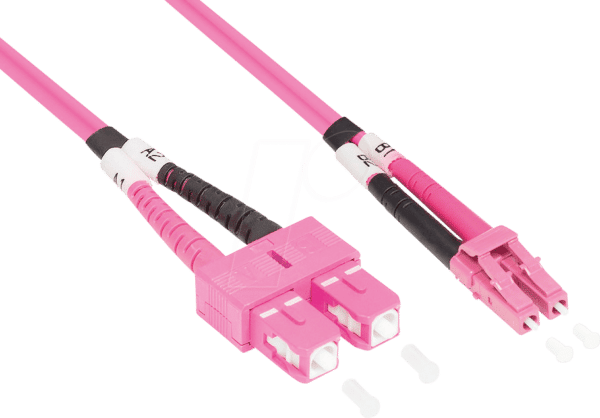 GC LW-830LS4 - Patchkabel LWL Duplex OM4 50/125µ LC/SC