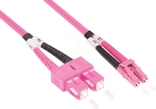 GC LW-820LS4 - Patchkabel LWL Duplex OM4 50/125µ LC/SC