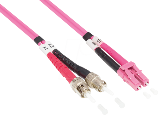 GC LW-820LT4 - Patchkabel LWL Duplex OM4 50/125µ LC/ST