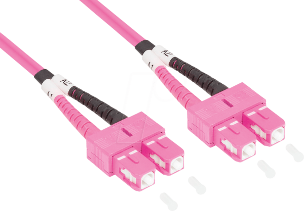 GC LW-801SC4 - Patchkabel LWL Duplex OM4 50/125µ SC/SC