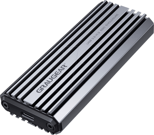 GG 18003 - Externes M.2 NVMe SSD Gehäuse mit USB 3.1