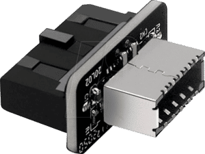 GG 18025 - USB 3.0 Adapter Pfostenbuchse auf intern Key A Buchse