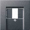 GIRA55 TAE ANT - Abdeckung für TAE und USB anthrazit