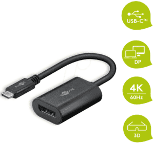 GOOBAY 38530 - USB C-Stecker > DisplayPort-Buchse