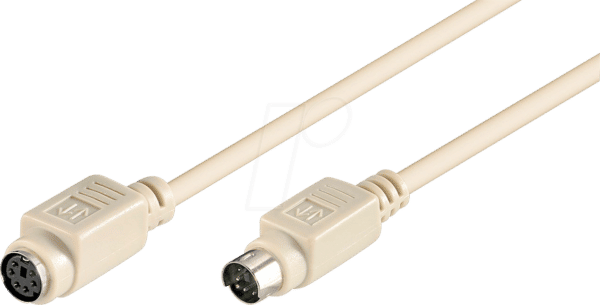 GOOBAY 50222 - Kabel PS/2 Stecker auf Buchse