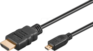 GOOBAY 53787 - High Speed Micro HDMI™ Kabel mit Ethernet (4K/60Hz)