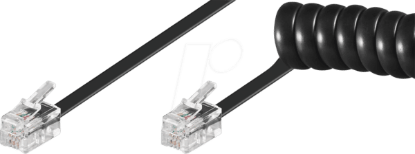 HSK 4-4S 4M - Telefon Hörerkabel
