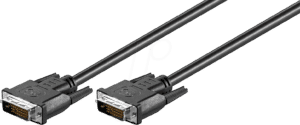 GOOBAY 68084 - DVI Monitor Kabel DVI-D 24+1 Stecker