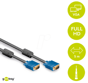 AK SVGA 105 HQ - VGA Monitor Kabel 15-pol VGA Stecker