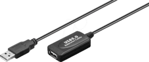 GOOBAY 95119 - Aktives USB 2.0 Verlängerungskabel
