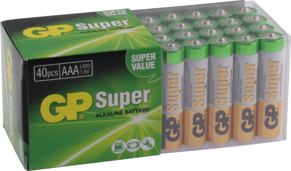 GP AL40 AAA - Alkaline Batterie