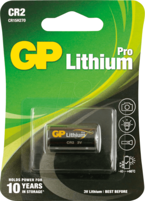 GP CR2 - Lithium Batterie