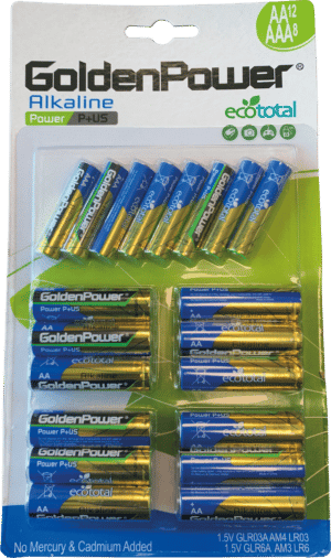 GPOWER AL 12+8 - Alkaline Batterie