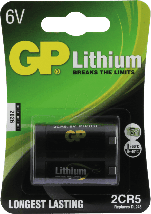 GP 2CR5 - Lithium Batterie