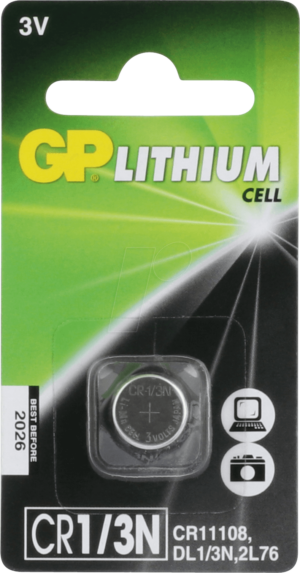 GP CR1/3N - Lithium Batterie