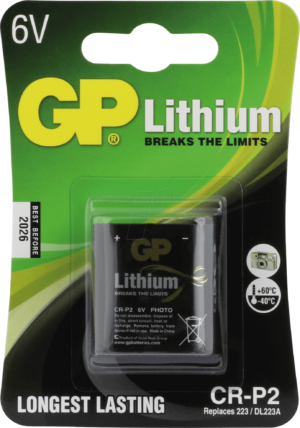 GP 070CRP2D1 - Lithium Batterie