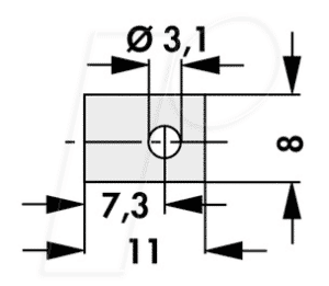 GLIMMER SOT 32 - Glimmerscheibe für Gehäuse SOT 32