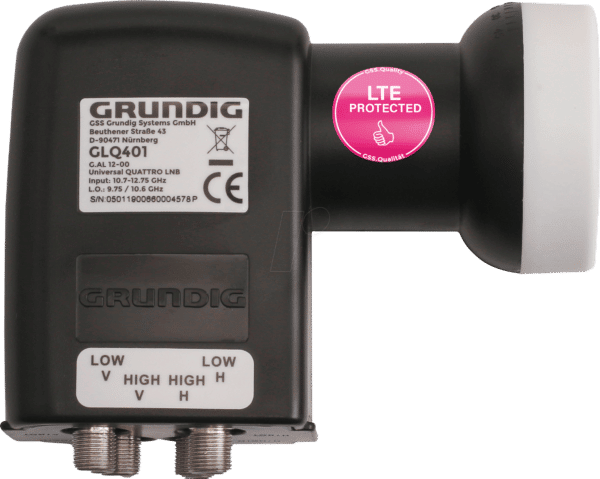 GSS GLQ401 - Quattro LNB-Digital für Multischalter