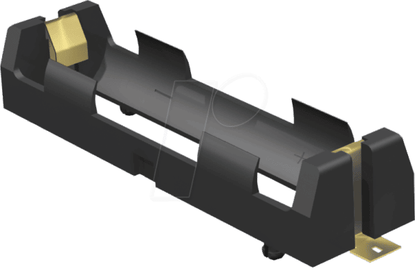 HA 1X18650 SA - Batteriehalter für 1 18650-Zelle
