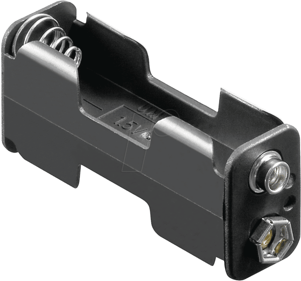 HALTER 2XAADK - Batteriehalter für 2 Mignonzellen (AA)
