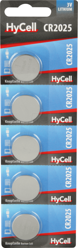 HC 5XCR2025 - Lithium-Knopfzelle